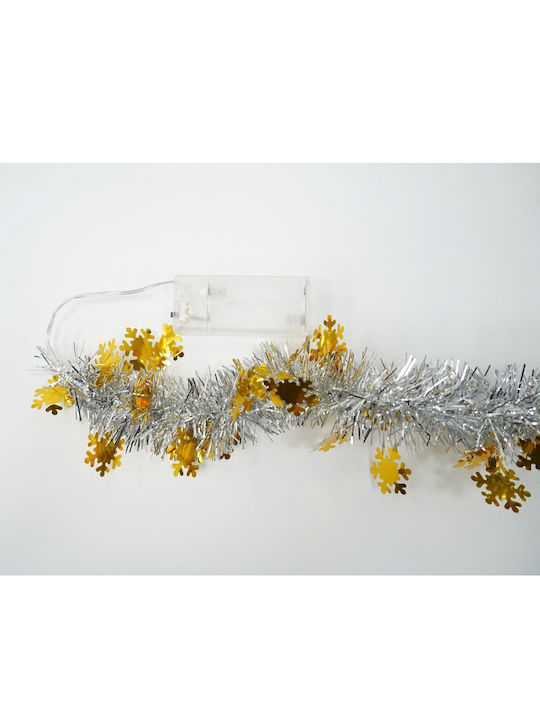 Alista Home Ghirlandă Iluminată Din Plastic Auriu 5x200cm