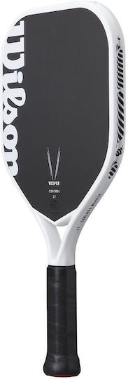Rachetă Pickleball Wilson Vesper Control Rachetă Pickleball Paletă 17 V1 Neagră