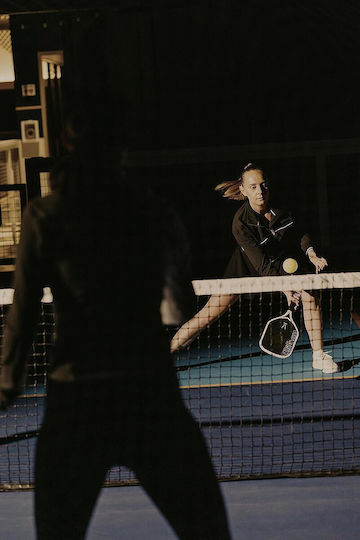 Rachetă Pickleball Wilson Vesper Control Rachetă Pickleball Paletă 17 V1 Neagră