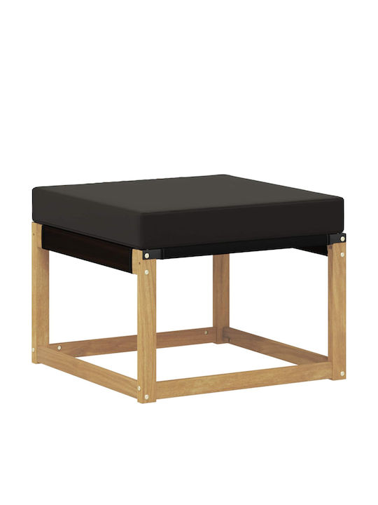 Canapea De Colț De Exterior Din Lemn Cu Perne 245x126.5x73cm