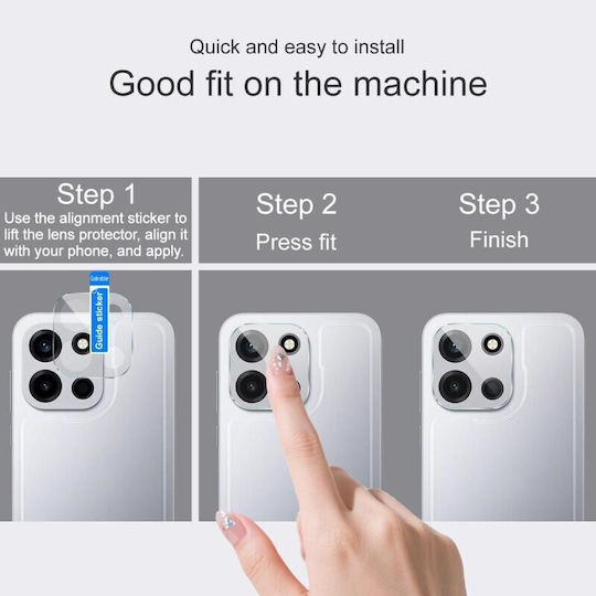 Imak Lens Handy-Kameraschutz Tempered Glass Transparente für das OnePlus Nord 6 5G
