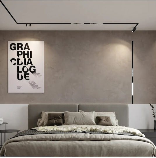 Ideal Lux Ego LED Θερμό Λευκό Σποτ σε Μαύρο Χρώμα