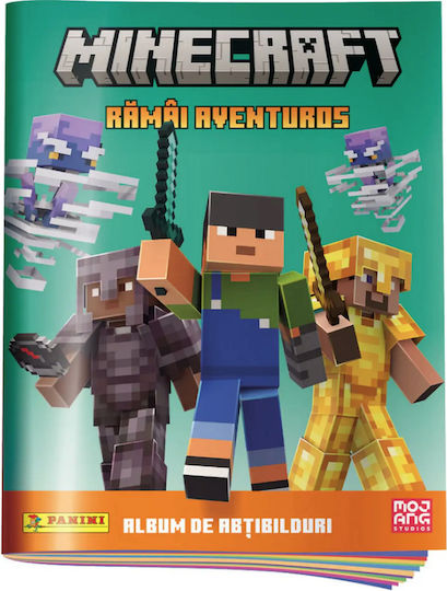 Panini Άλμπουμ Αυτοκόλλητων Minecraft Panini