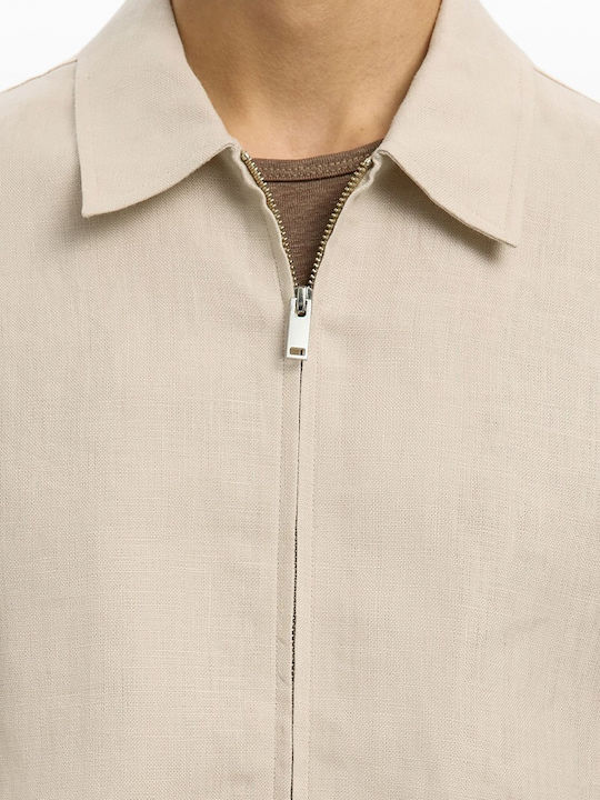 Men’s Beige Suit Jacket