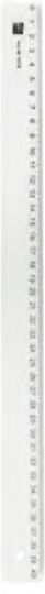 Alco Transparent Plastic Ruler 40cm Alco