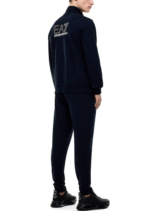 Emporio Armani Set Sweatpants with Cuffs Blue