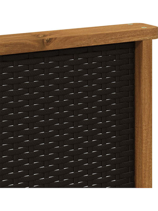 Canapea De Colț Pentru Exterior Din Plastic Cu Perne 183.5x124.5x73cm