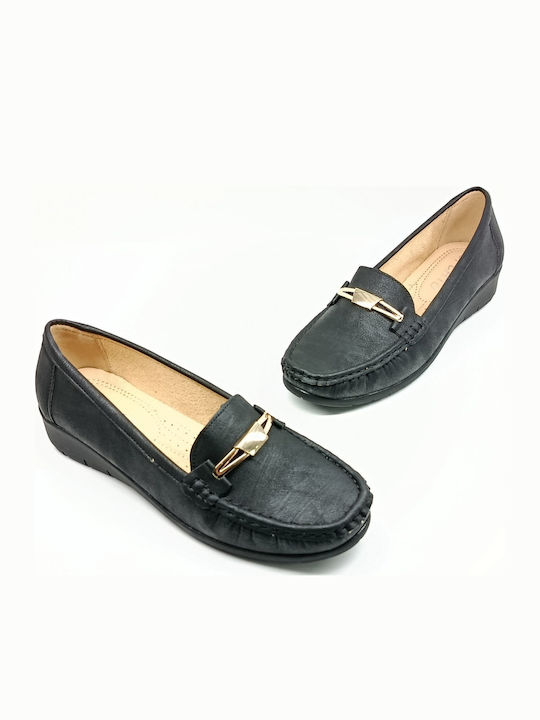 Γυναικεία Loafers σε Μαύρο Χρώμα