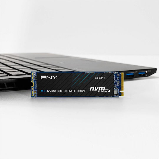 PNY CS2241 SSD 500GB M.2 Type with PCI Express 4.0 Connection M280CS2241-500-RB