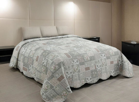 Linea Home KE257 Single Printed Coverlet 160x220cm