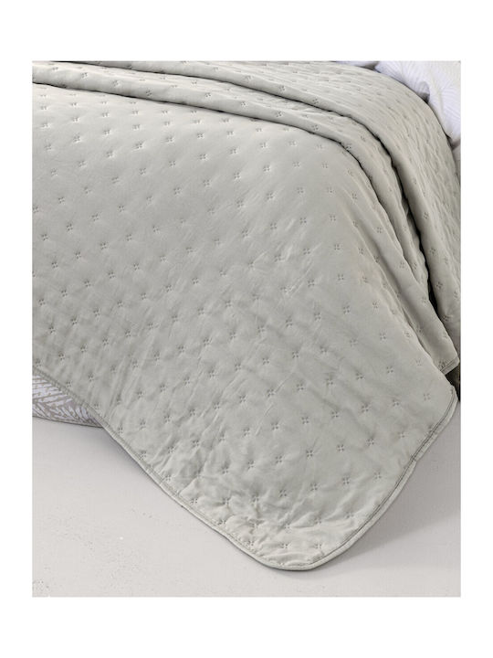 Nima Clay Tagesdecken Hälbige Microfiber Clay Taupe 180x240cm