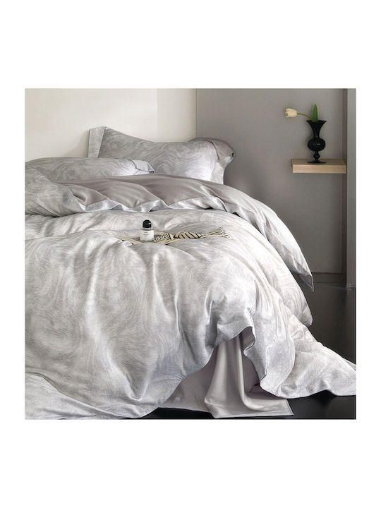 Rythmos Set Double Coverlet Ecru 235x250cm 3 Pieces