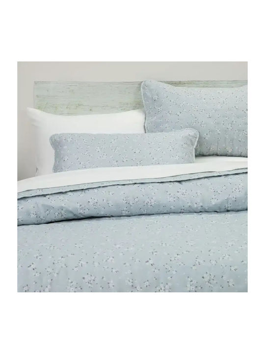 Borea Margot Coverlet Double Polyester Blue 220x240cm
