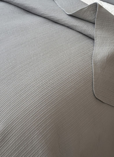 Down Town Home Down Town Home Cotton Blue Coverlet Set Super King 240x260cm 3 Pieces