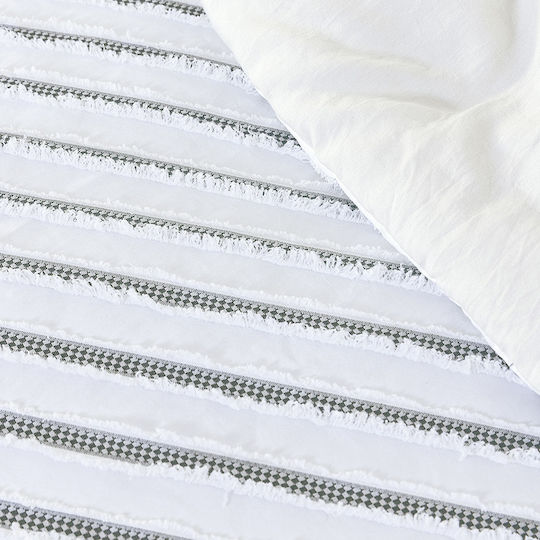 Nima Σετ Κουβερλί Ημίδιπλο Microfiber Raya 180x240cm