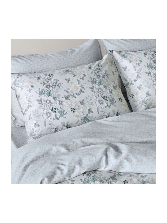 Kentia Vervita Κουβερλί Υπέρδιπλο Βαμβακοσατέν Stylish Vervita 22 230x250cm