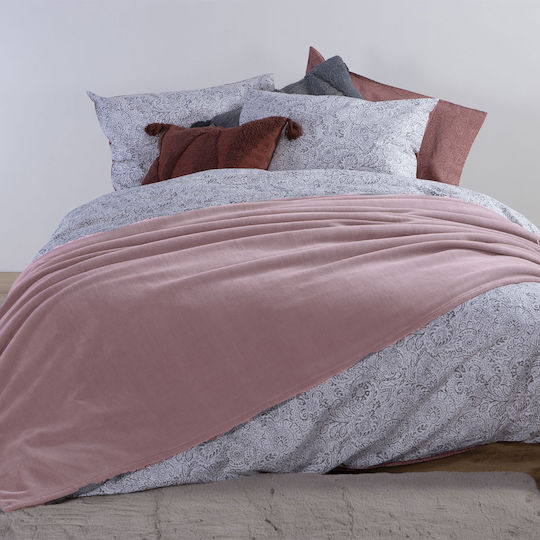 Nef-Nef Homeware Cosy Υπέρδιπλη 220x240εκ. Pink