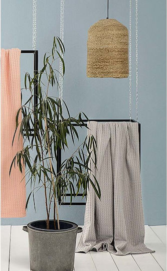 Nima Habit Piqué Decke Übergröße 220x240cm Blau