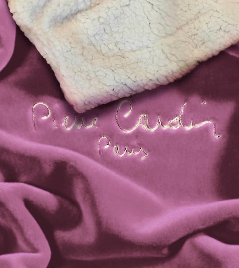 Pierre Cardin Flannel Sherpa Υπέρδιπλη 220x240εκ.