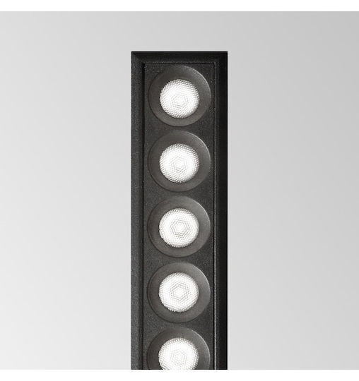 Ideal Lux LED Γραμμικό Χωνευτό Φωτιστικό Οροφής 10W Θερμό Λευκό 12.2εκ.