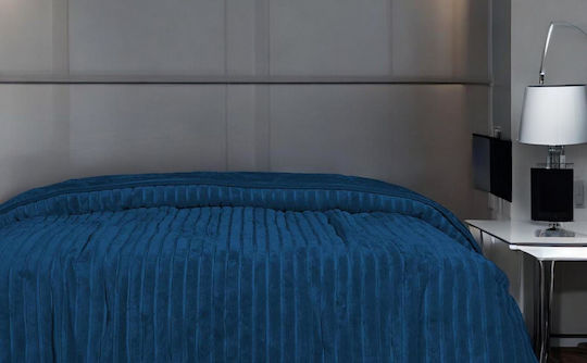 Linea Home Lane Μονή 160x220εκ. Μπλε
