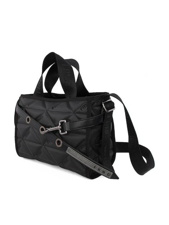 FRNC Women's Black Shoulder Bag