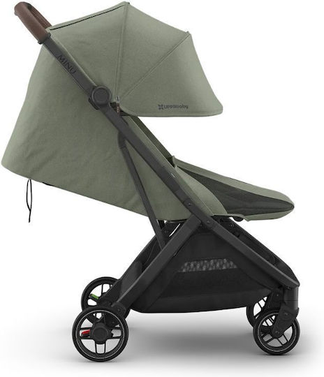 UPPAbaby Minu V3 Καρότσι Μωρού Kατάλληλο για Nεογέννητο Meadow Green 7.6kg