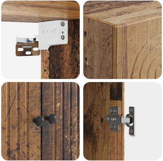 Bookcases Crafted Wood 2 Pieces 66x34.5x90 cm Bookcases Crafted Wood 2 Pieces 66x34.5x90 cm