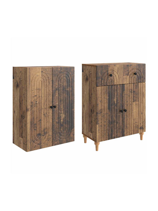 Bücherregale Verarbeitung Holz (2Stücke) 66x34.5x90cm