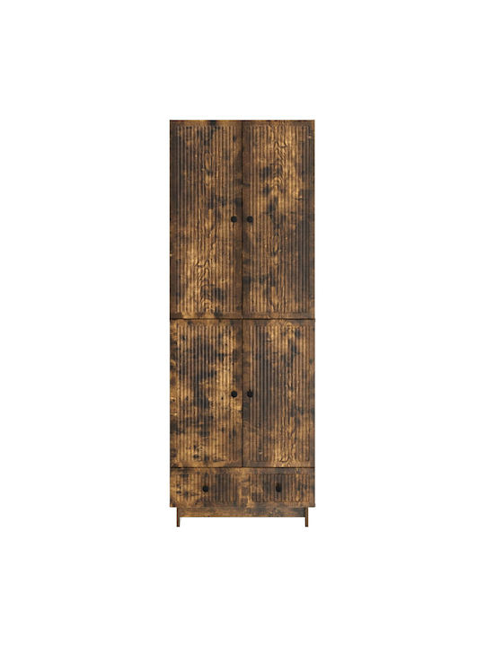 Bücherregale Rauchholz Eiche (2Stücke) 66x34.5x95cm