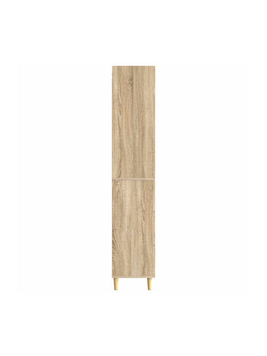 Βιβλιοθήκες Δρυς (2τμχ) 66x34.5x90εκ.