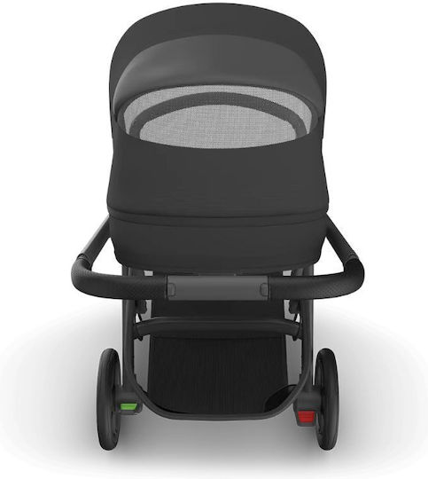 UPPAbaby Cruz V3 Ρυθμιζόμενο Καρότσι Μωρού Kατάλληλο για Nεογέννητο Black 12kg