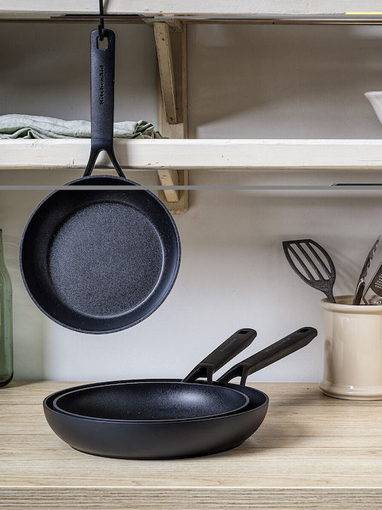 Kitchenaid Комплект Тигани от Алуминий с Керамично Покритие 3 Части