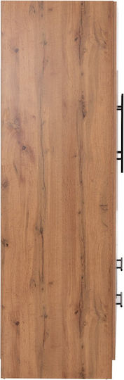 Ușă Triplă Dulap Magazin Online Gri 150x55.5x180cm
