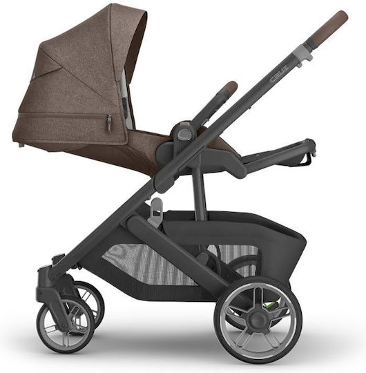 UPPAbaby Cruz V3 Reversible Baby Stroller Suitable for Newborn Mocha Melange 12kg