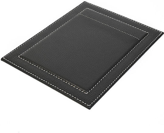 BagCity Leather Photo Frame With Gray Frame