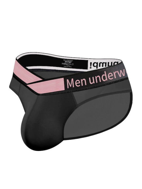 Pumpclub Cloudfit Mesh Brief – Men’s Premium Underwear Σλιπ Black