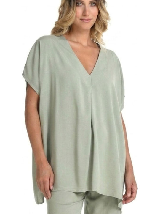 Zen Intimates Summer Women's Pyjama Set Olive