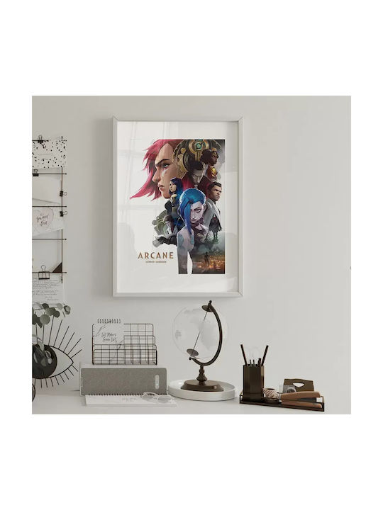 Gaming Poster Arcane League Legends Gm1118 40cm X 50cm