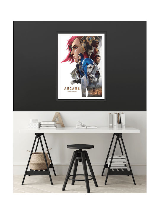 Gaming Poster Arcane League Legends Gm1118 40cm X 50cm