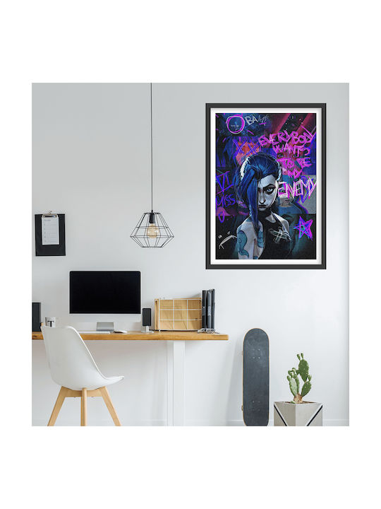 Gaming Poster Jinx Arcane Gm1111 40cm X 50cm