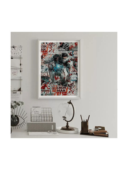 Poster Iron Man Mv048 40cm X 50cm