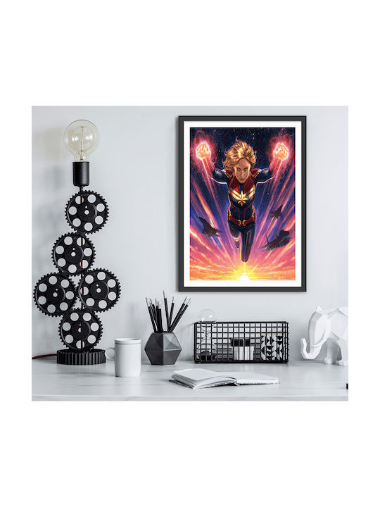 Poster Captain Marvel Mv034 40cm X 50cm