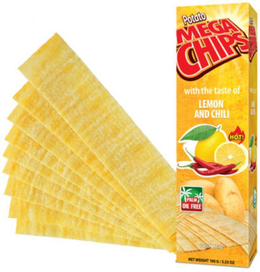 Mega Chips Lemon & Chilli 50gr