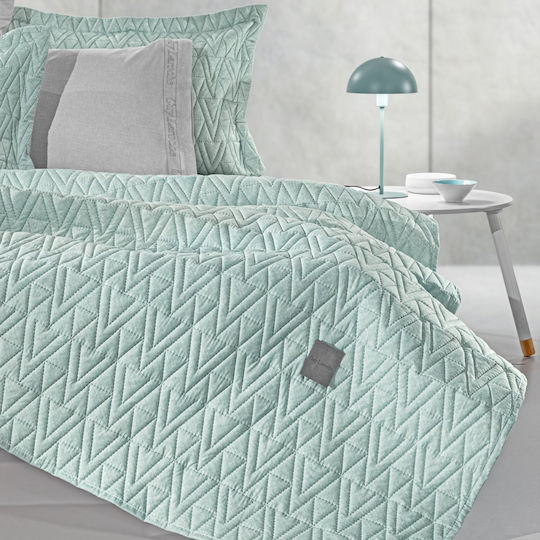 Guy Laroche Kylian Σετ King Size Mint 250x240cm 2τμχ