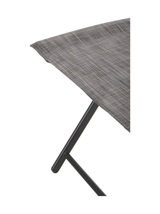 Gartenstühle Metallisch Grau 45x51x81cm