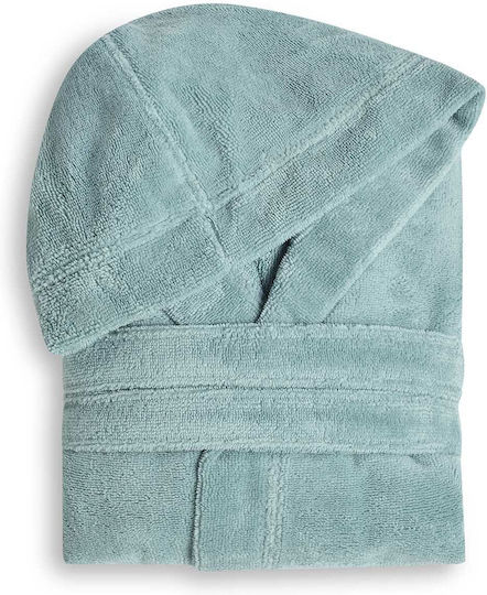 Cannon Kids Hooded Bathrobe Blue