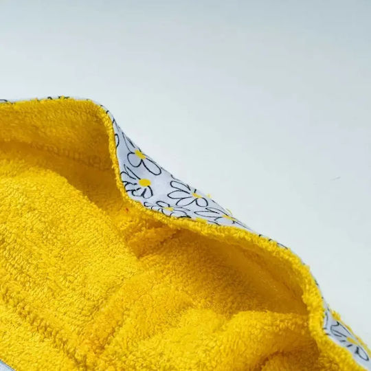On Line Kids Hooded Bathrobe yellow