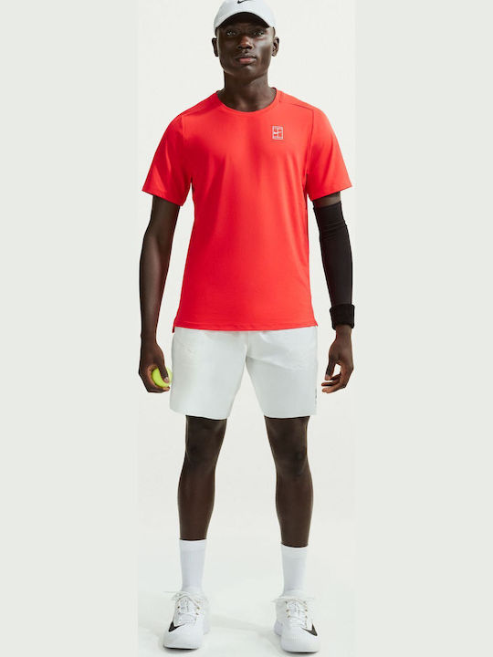Nike Nikecourt Dri-fit Advantage FZ6910-673 Мъжка Червена Блуза