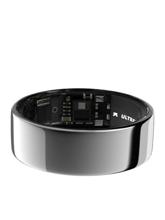 Ultrahuman Air Smart Ring 18.1mm Αδιάβροχο με Παλμογράφο Ασημί